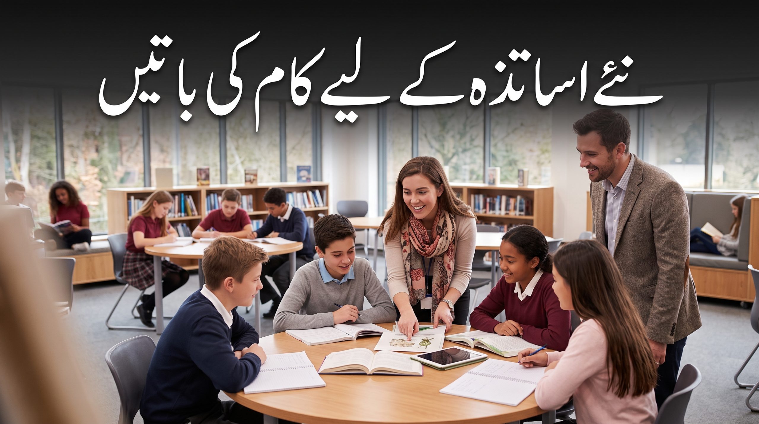 نئے اساتذہ کے لیے کام کی باتیں